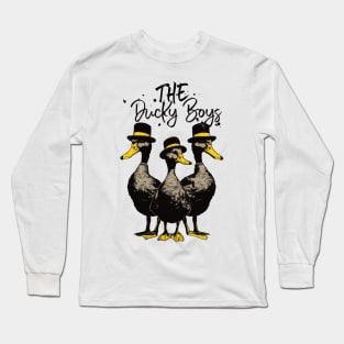 The Ducky Boys - Old School 60's Bronx Gang Long Sleeve T-Shirt